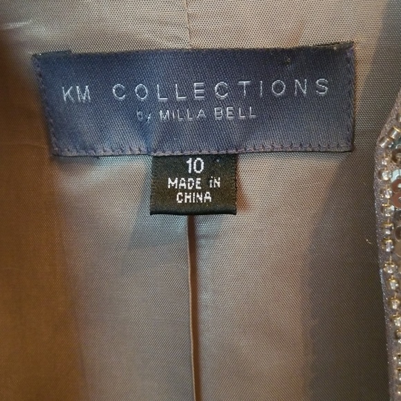 KM 2 Piece Mother if the Bride Formal Gown S 10 - Picture 8 of 8